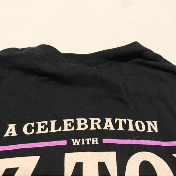 ZZ Top 2022 Tour Tee Shirt  A Celebration With Zz TOP T-Shirt Small Black - Picture 12 of 16